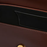Borsa a spalla Cannolo in marrone 
