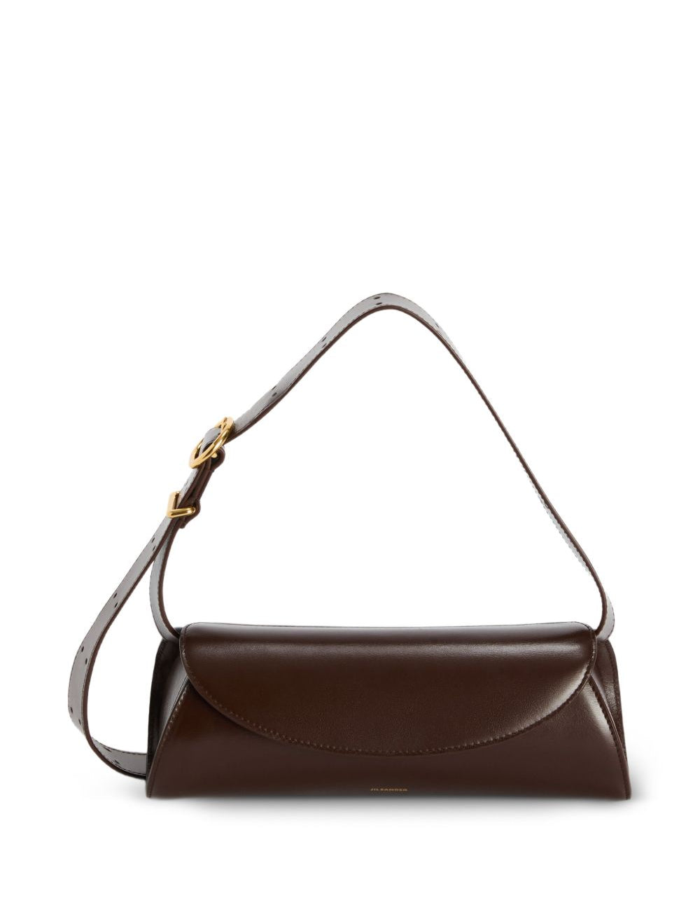 Borsa a spalla Cannolo in marrone 