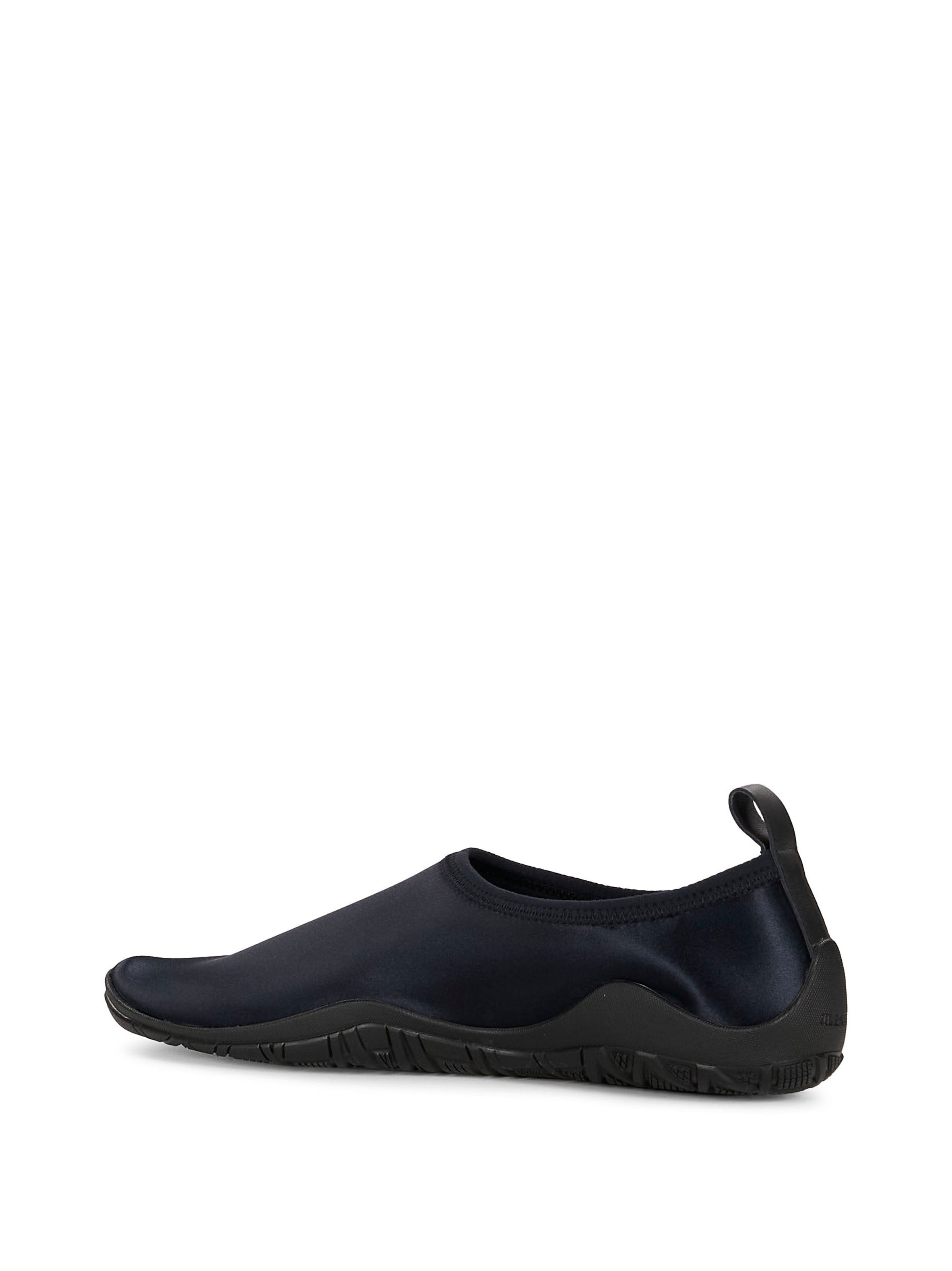 Sneakers satinati Elbe in nero 