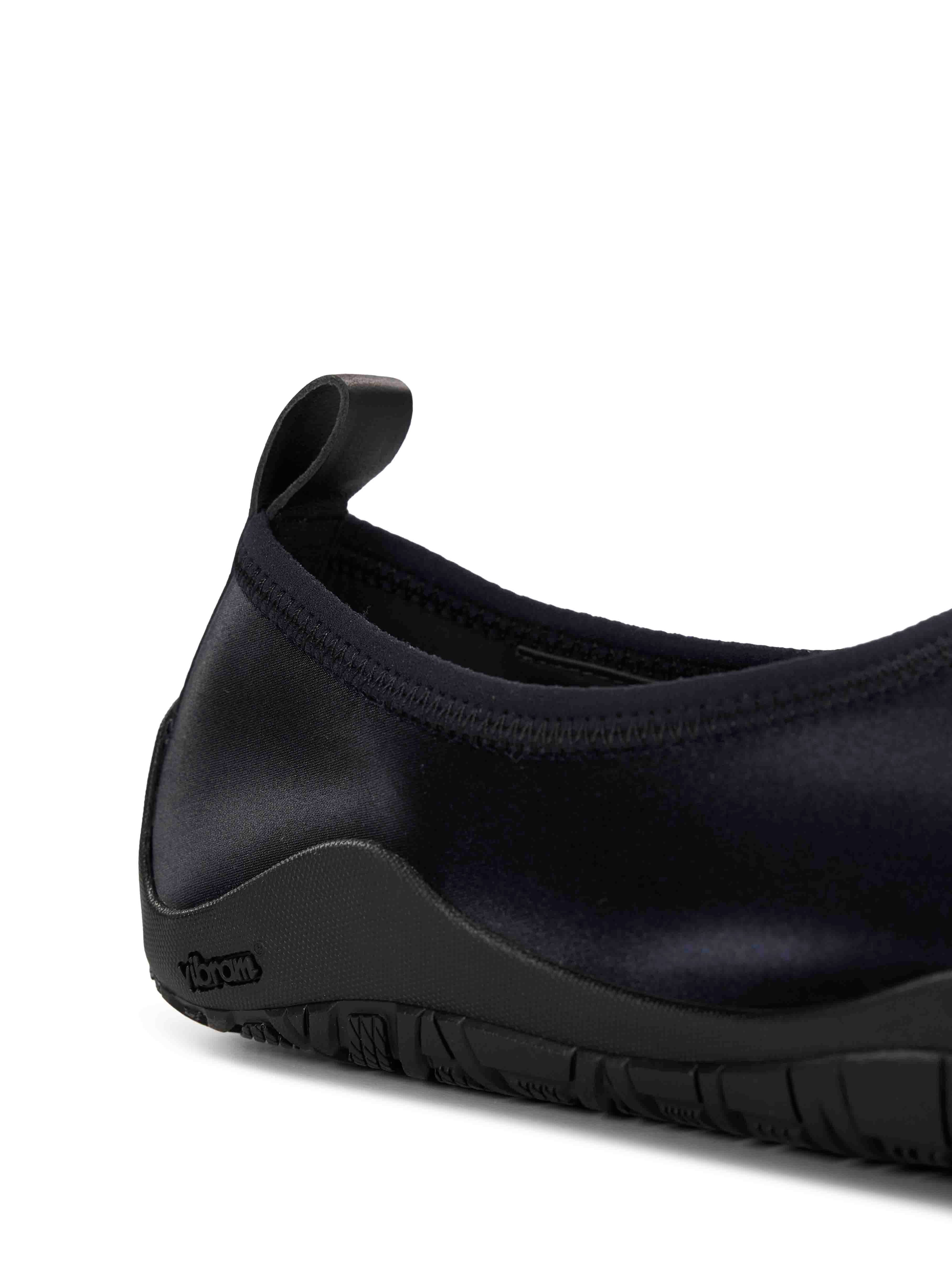 Sneakers satinati Elbe in nero 