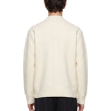 Maglione girocollo in bianco 