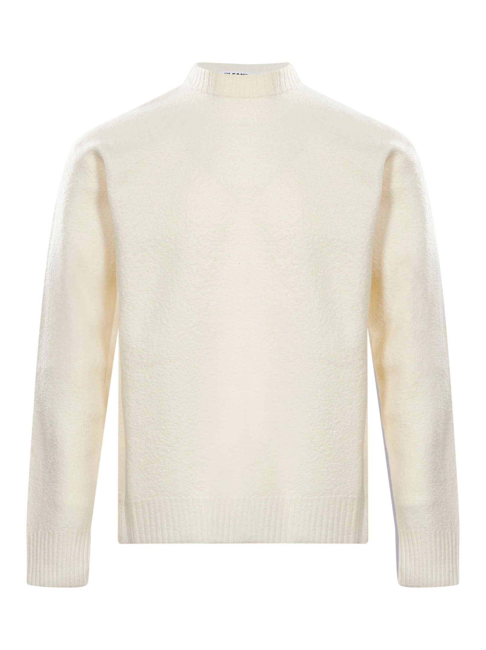 Maglione girocollo in bianco 