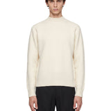 Maglione girocollo in bianco 