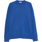 Maglione girocollo in blu royal 
