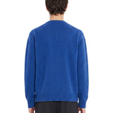 Maglione girocollo in blu royal 