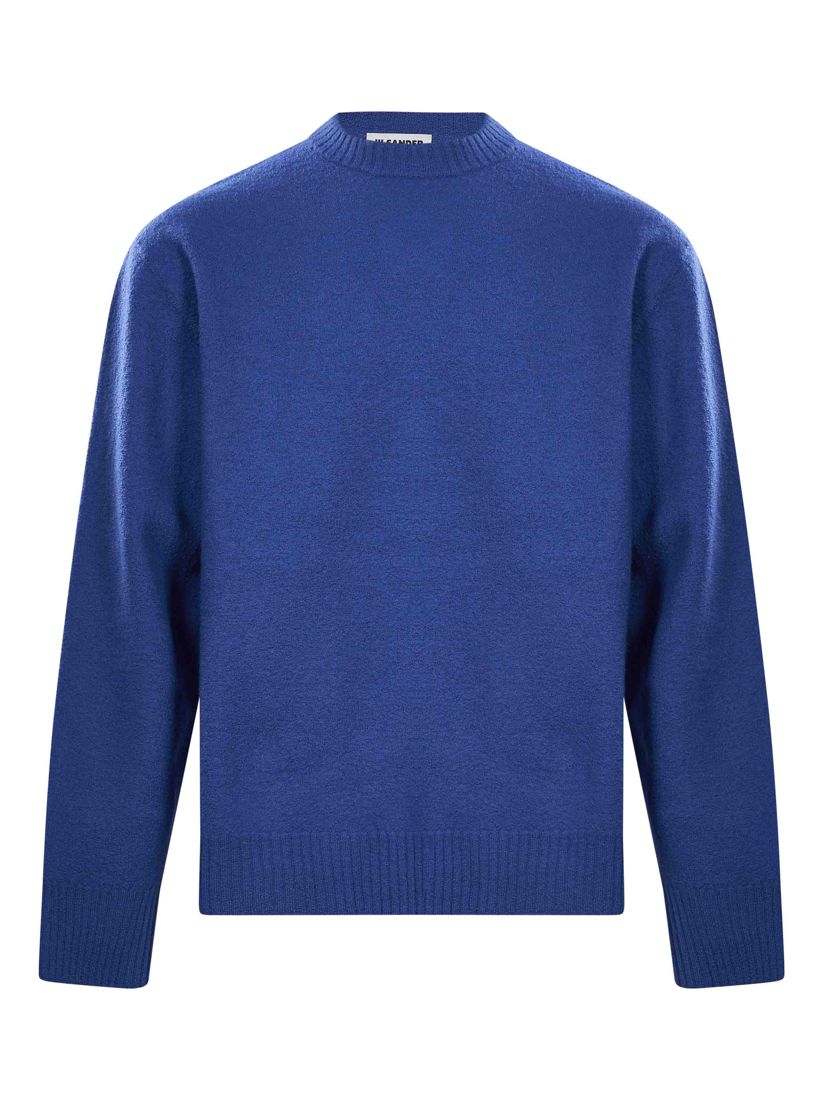 Maglione girocollo in blu royal 