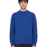Maglione girocollo in blu royal 