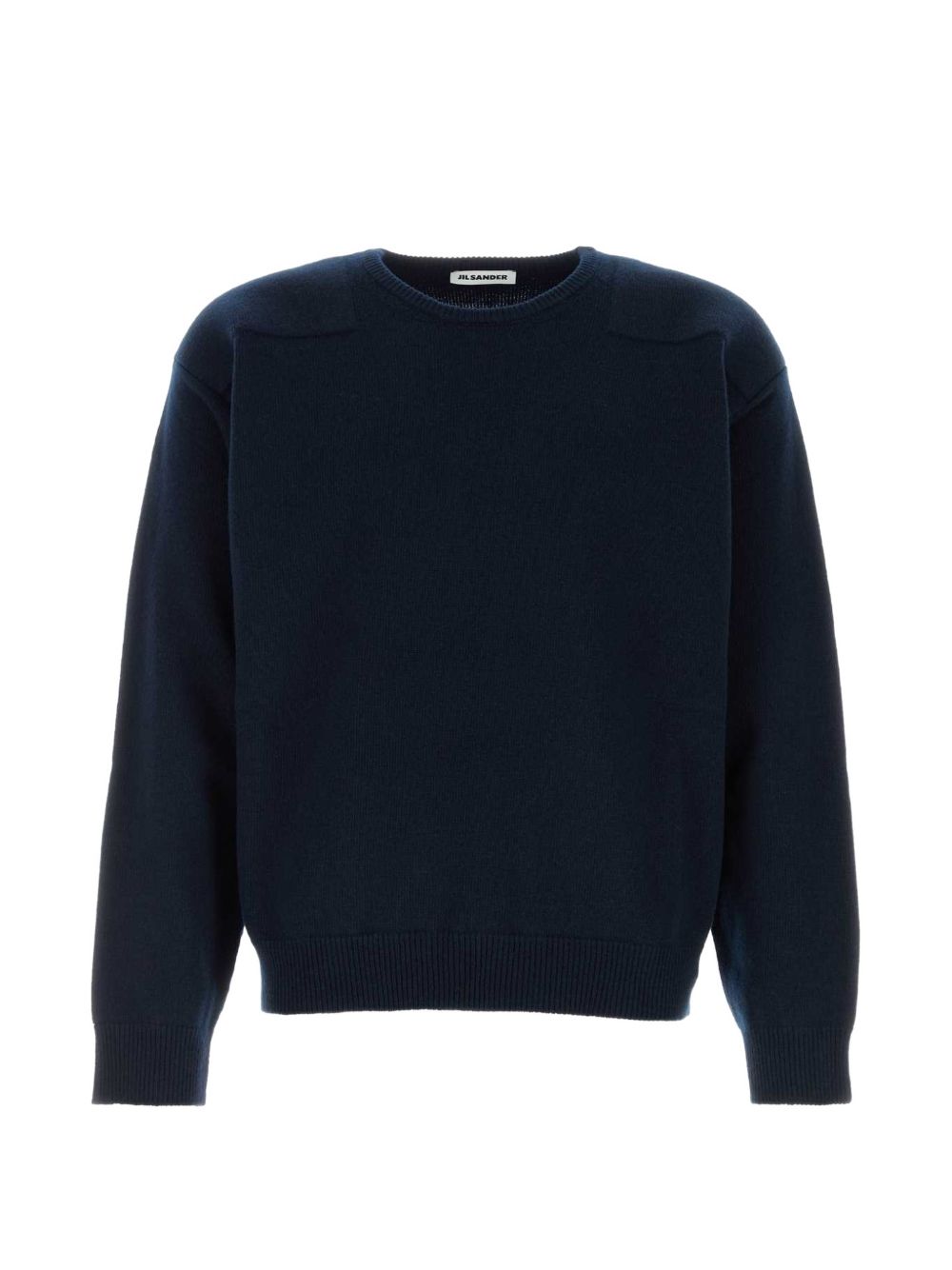 Maglione girocollo in blu scuro 