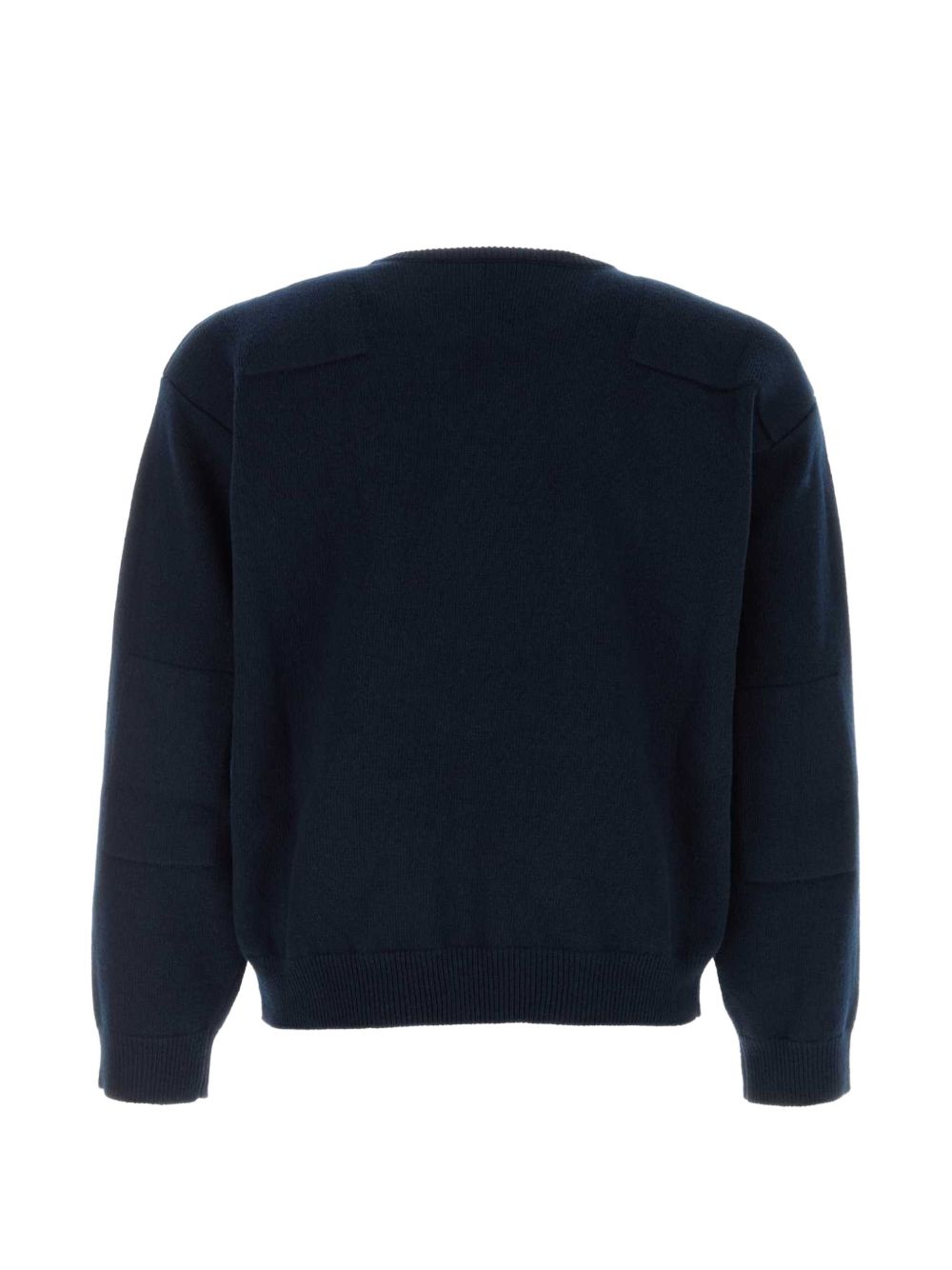 Maglione girocollo in blu scuro 