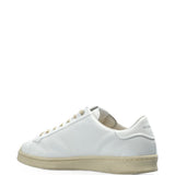 Sneakers basse con lacci in bianco 