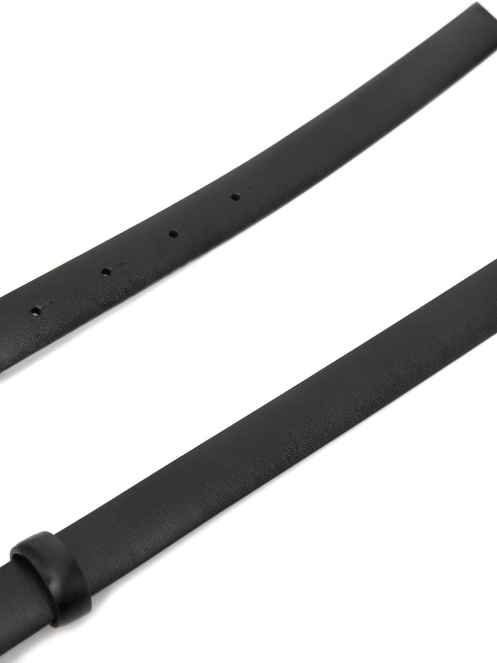 Cintura Olivia in pelle nera 