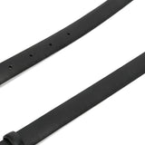 Cintura Olivia in pelle nera 