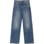 Jeans Bonnie a gamba ampia in blu 