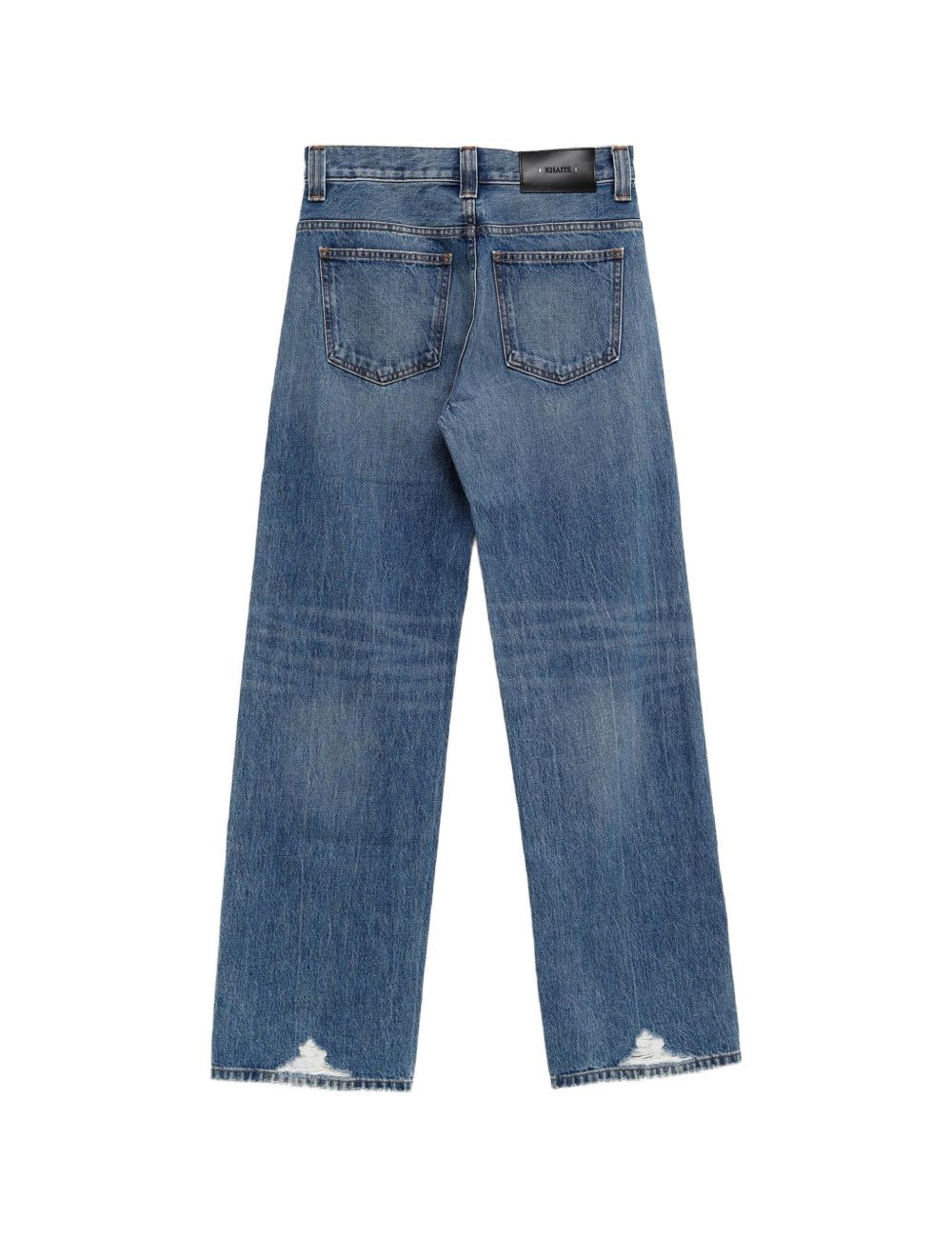 Jeans Bonnie a gamba ampia in blu 