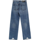 Jeans Bonnie a gamba ampia in blu 