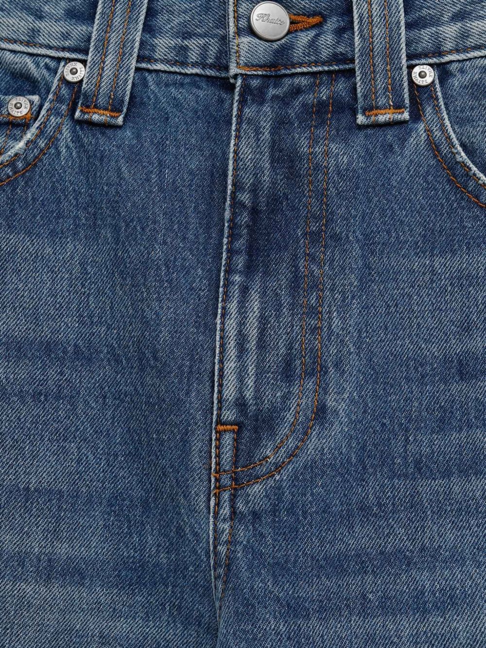 Jeans Bonnie a gamba ampia in blu 