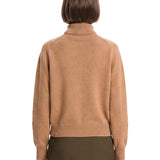 Maglione Jackson colletto polo in beige 