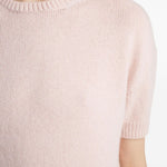 Maglia girocollo Golden in rosa 