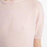 Maglia girocollo Golden in rosa 