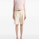 Maglia girocollo Golden in rosa 