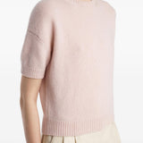 Maglia girocollo Golden in rosa 