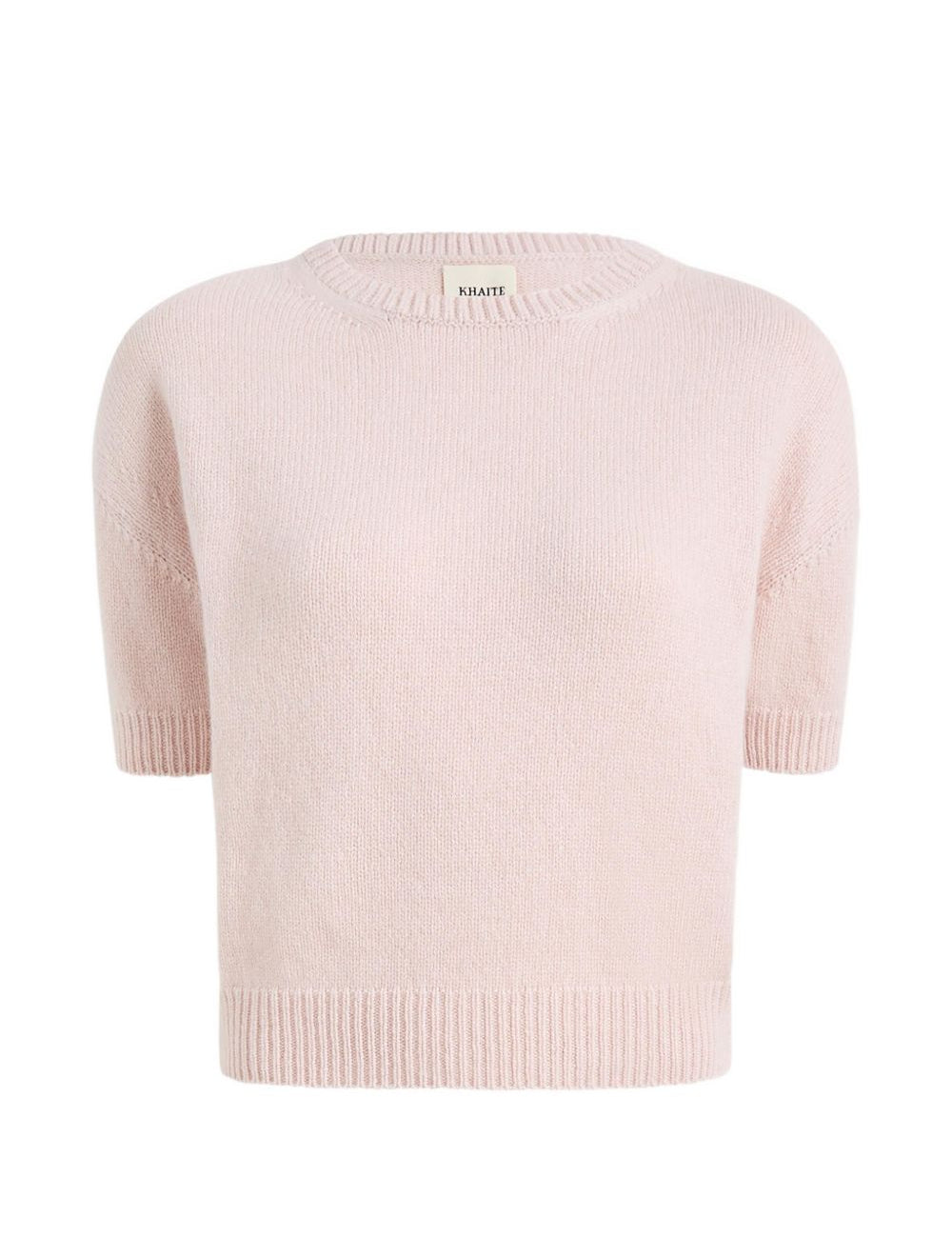 Maglia girocollo Golden in rosa 