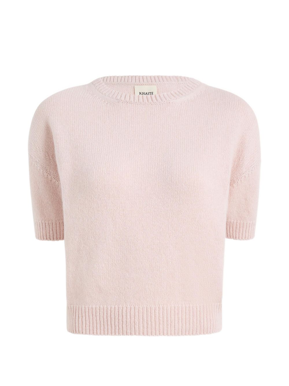 Maglia girocollo Golden in rosa 