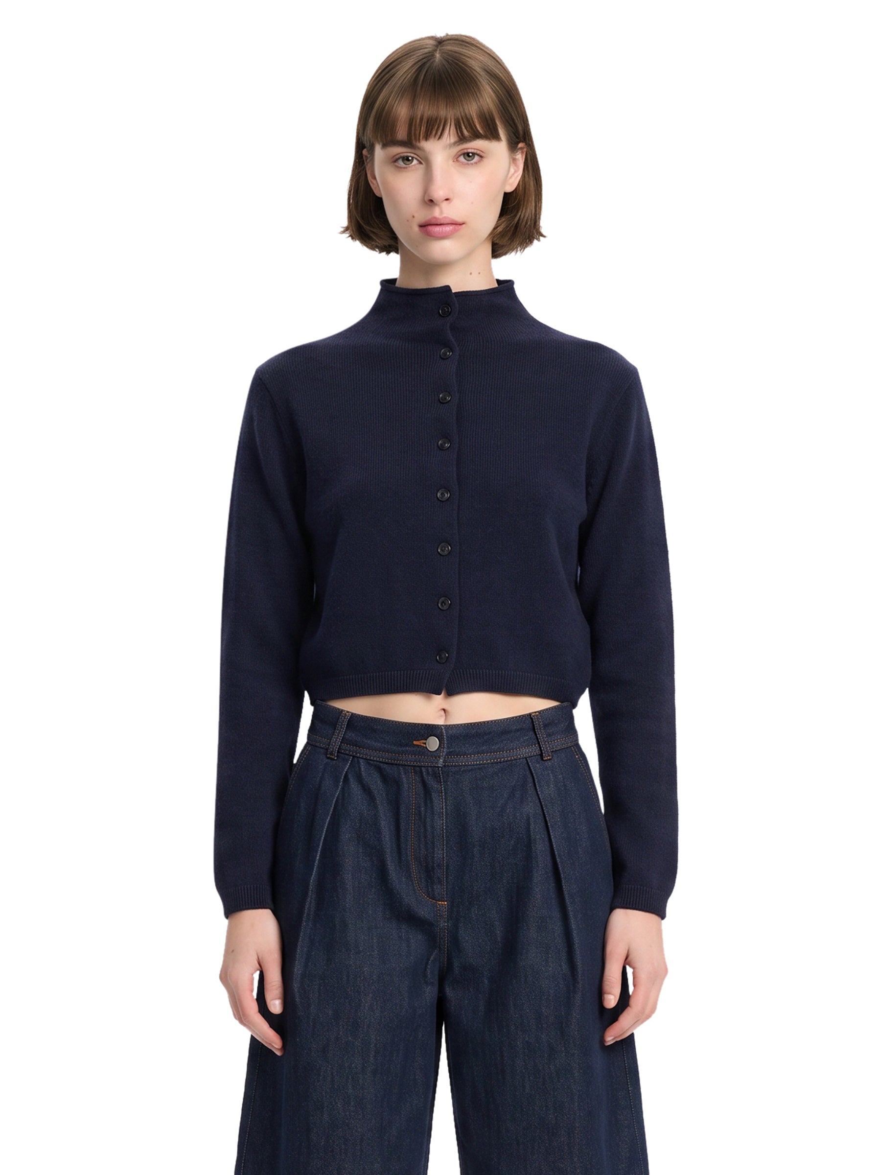 Cardigan Annora in blu 