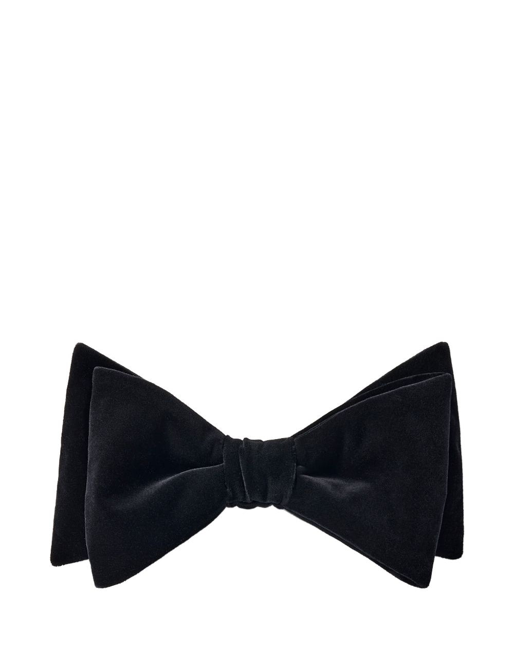Spilla maxi fiocco in nero 