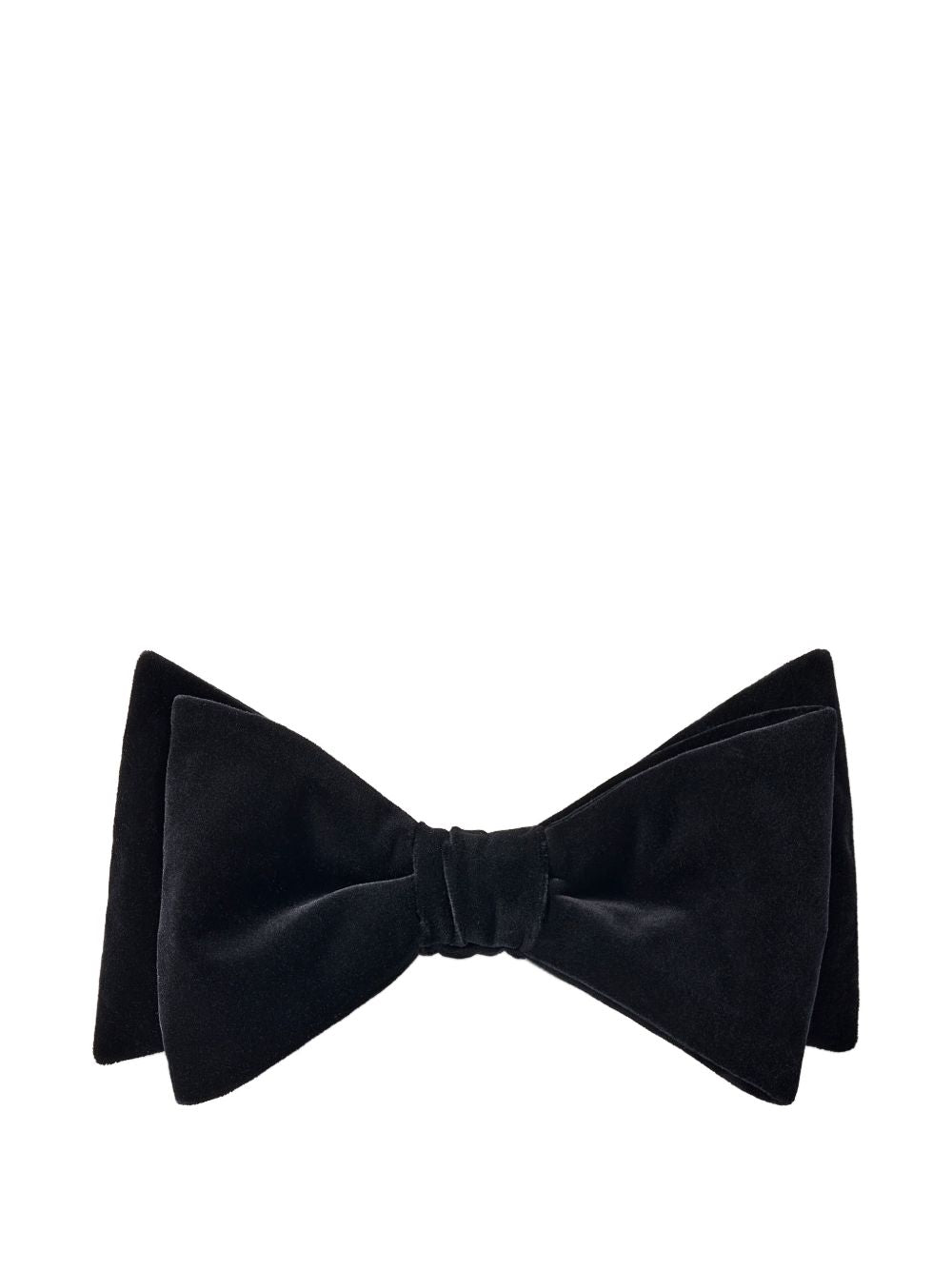 Spilla maxi fiocco in nero 