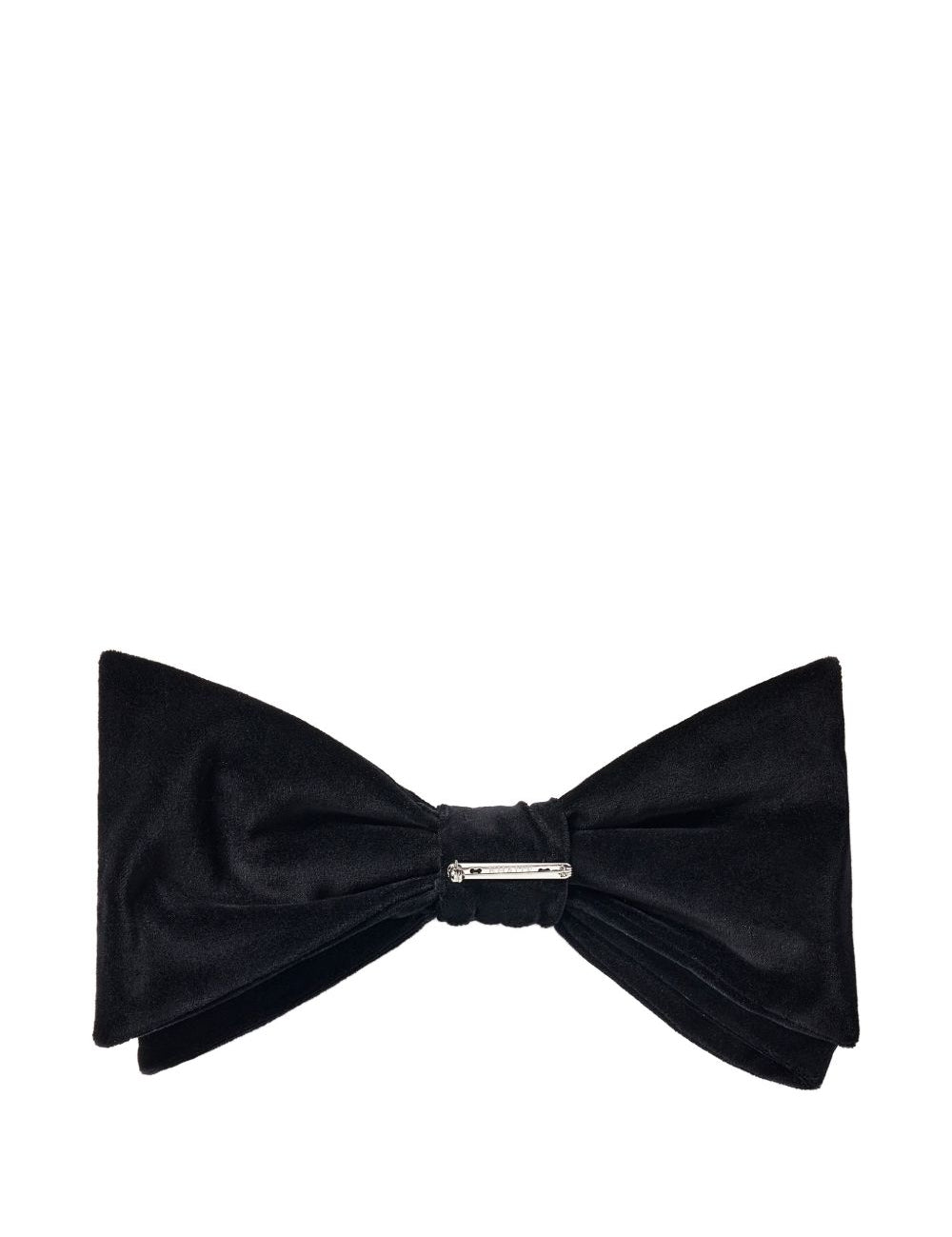 Spilla maxi fiocco in nero 