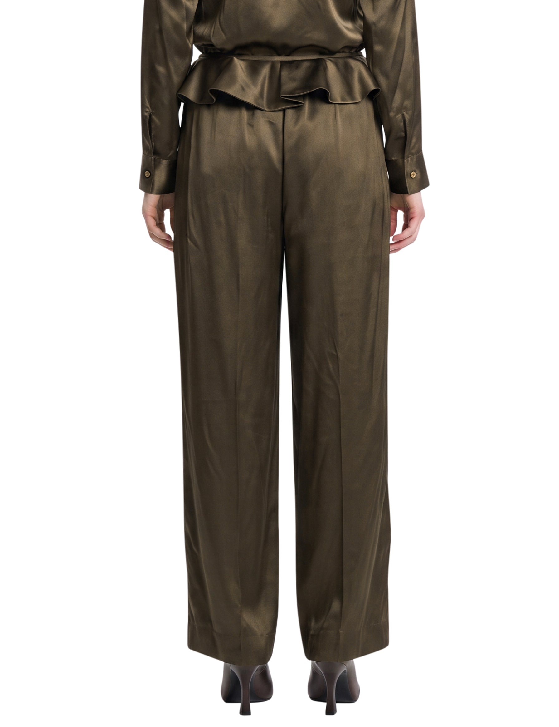 Pantaloni Kira in marrone 
