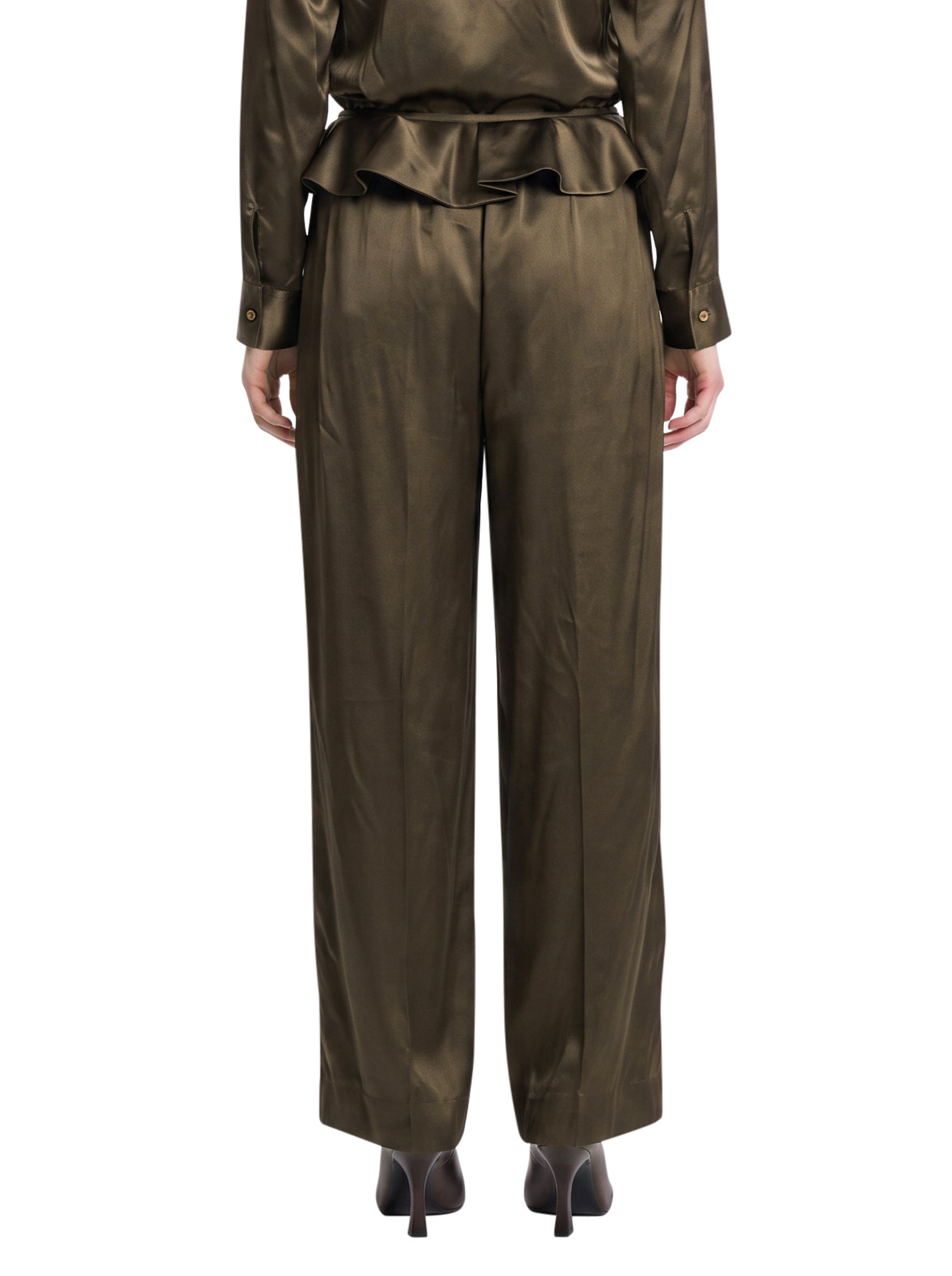 Pantaloni Kira in marrone 