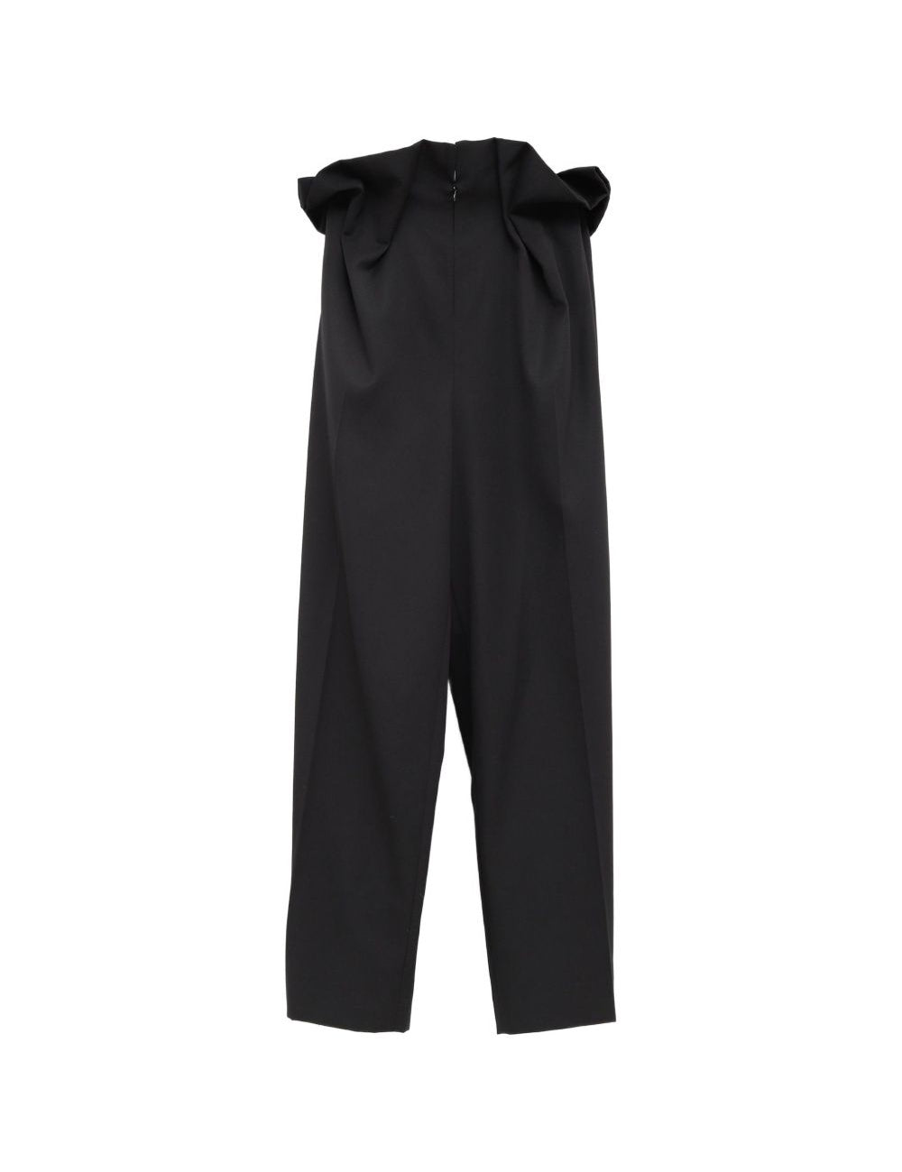 Pantaloni a vita con volant Kira in nero Khaite - donna 
