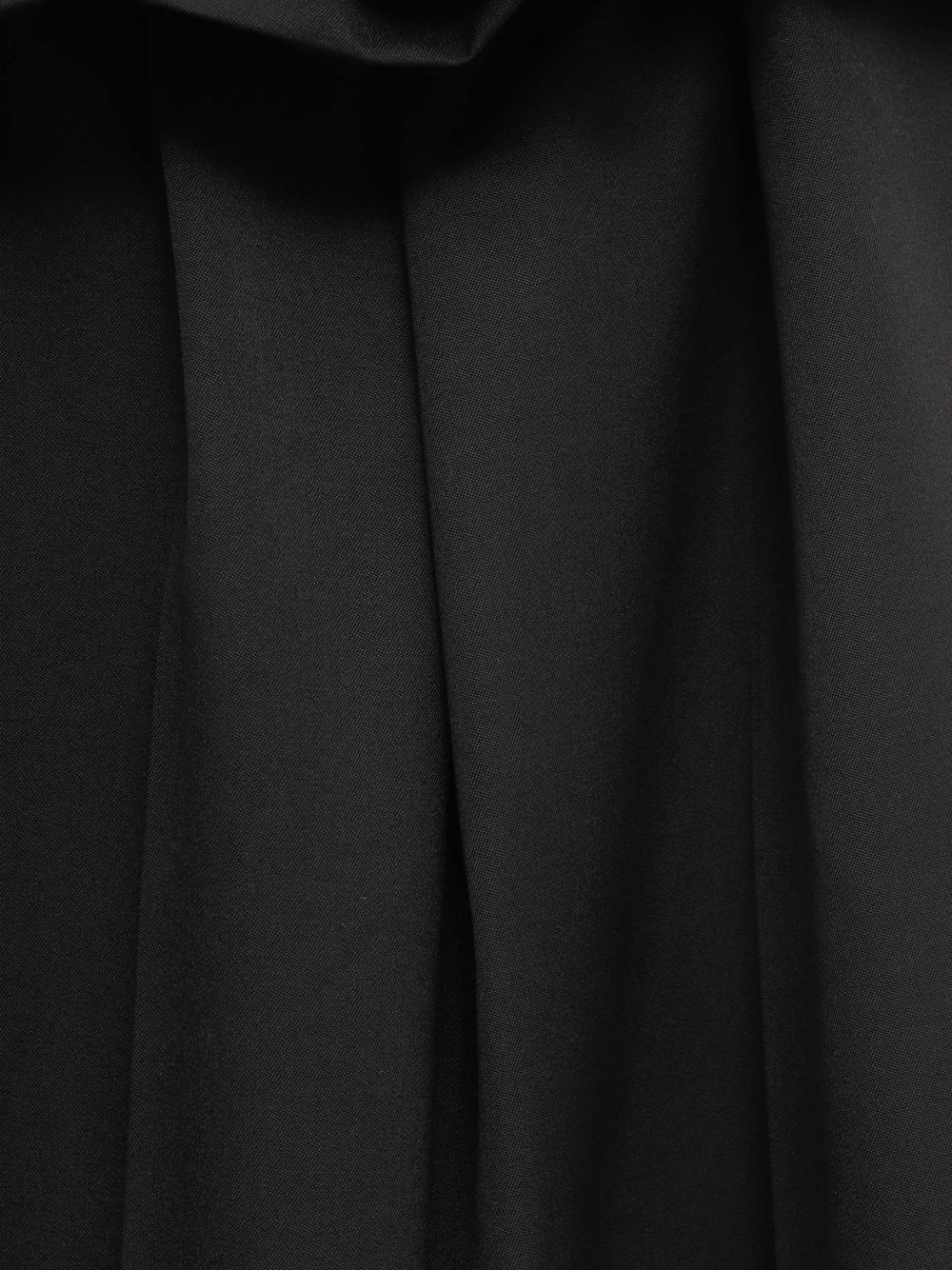 Pantaloni a vita con volant Kira in nero Khaite - donna 