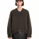 Bomber Cordan in marrone 