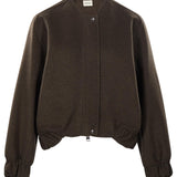Bomber Cordan in marrone 