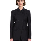 Blazer doppiopetto Rolo in nero 