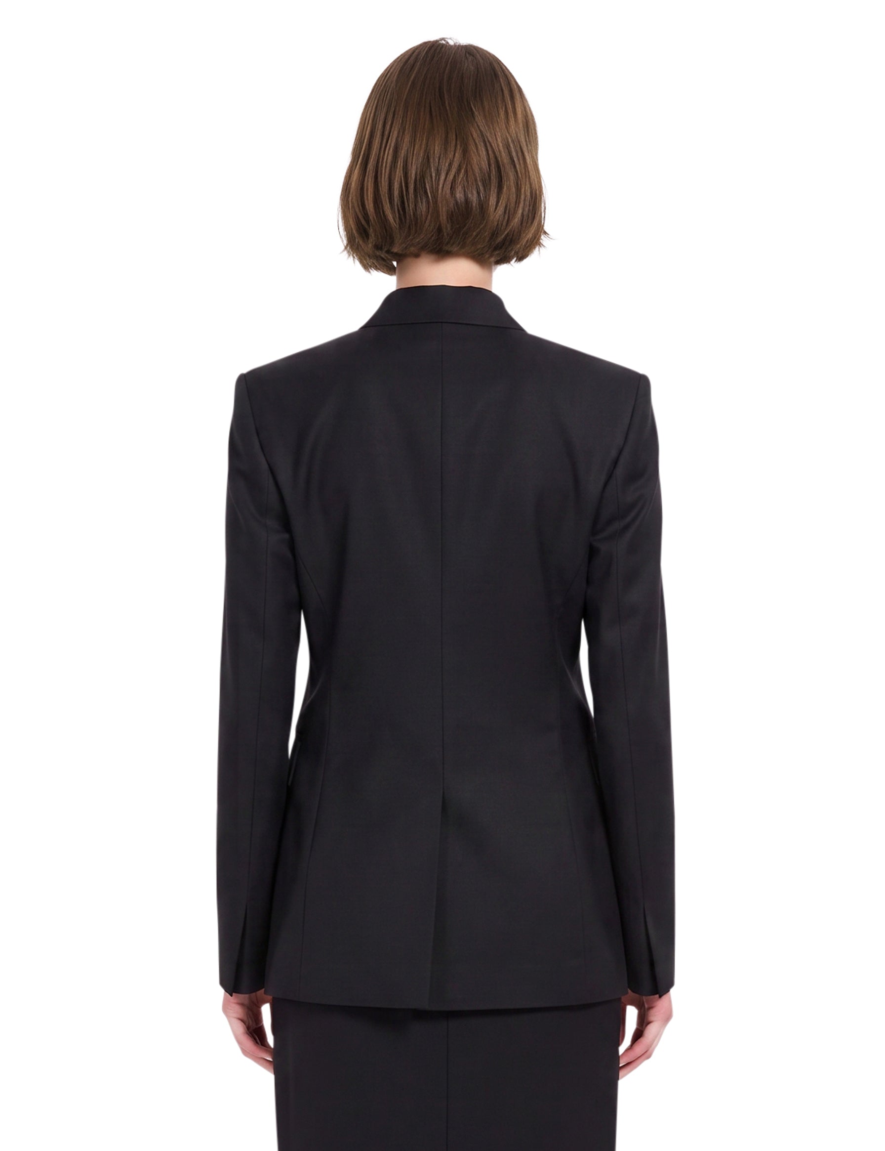 Blazer doppiopetto Rolo in nero 