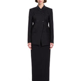 Blazer doppiopetto Rolo in nero 