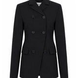 Blazer doppiopetto Rolo in nero 