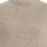 Pullover Sabina in grigio taupe 