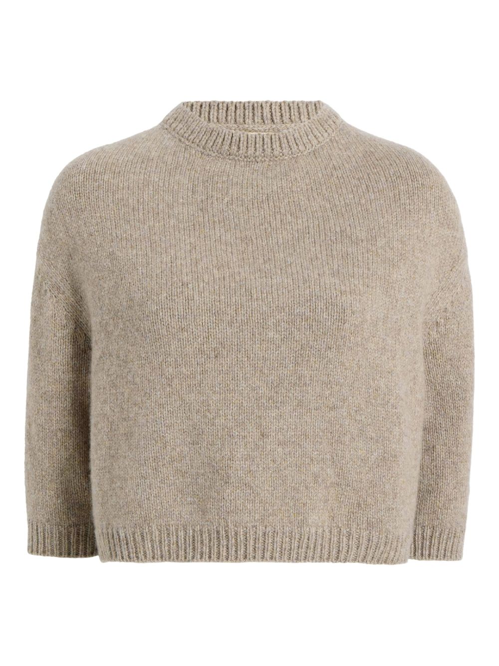 Pullover Sabina in grigio taupe 