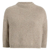 Pullover Sabina in grigio taupe 