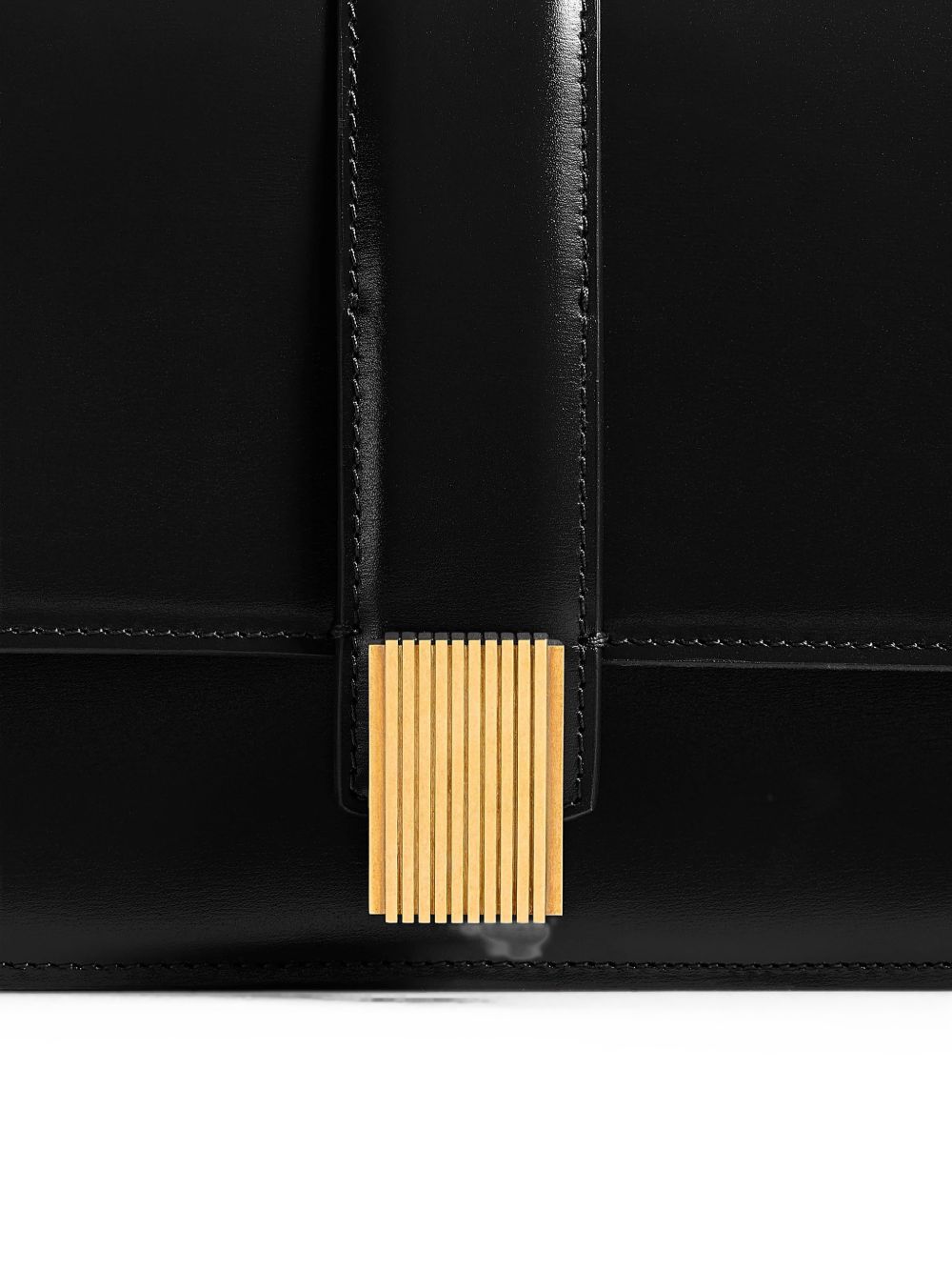 Borsa Blake in pelle in nero 