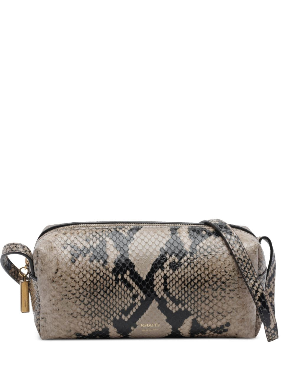 Borsa Kye con stampa effetto pitone multicolore 