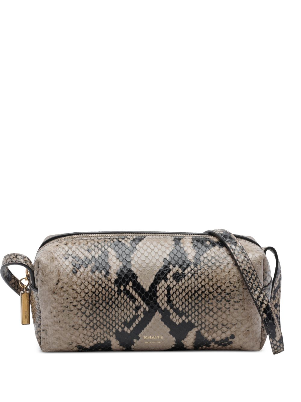 Borsa Kye con stampa effetto pitone multicolore 