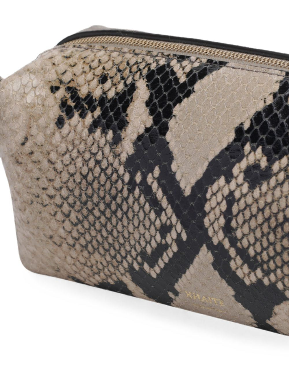 Borsa Kye con stampa effetto pitone multicolore 
