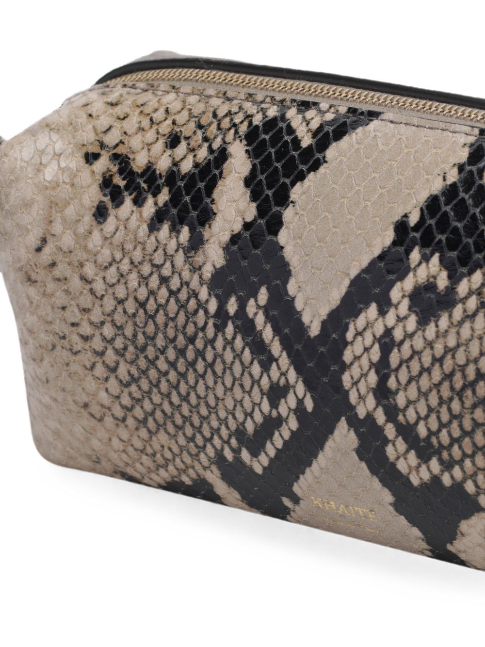 Borsa Kye con stampa effetto pitone multicolore 
