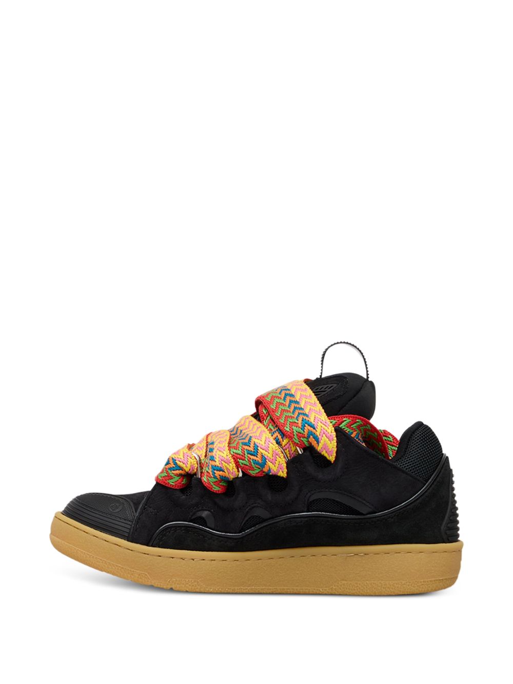 Sneakers basse con lacci curb in nero Lanvin - unisex 